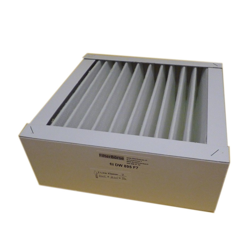 Zellenfilter für EXTERNE Aussenfilterbox F7