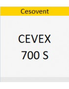 Ersatzfilter cesovent cevex 700 s